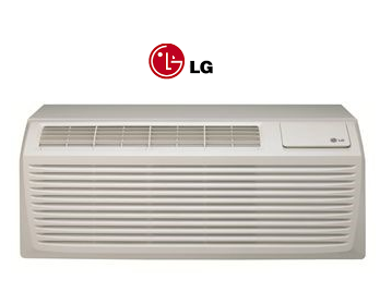 LG LP123HD3B 12,000 btu PTAC unit with Heat Pump and Back-up Electric Heater