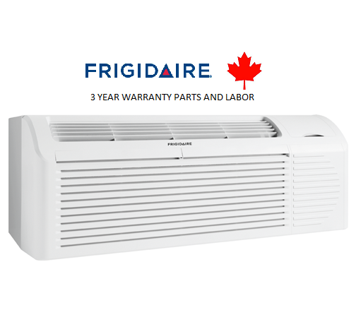 Frigidaire FRP77PTV3R 7,700 btu PTAC unit with Heat Pump and Back-up Electric Heater
