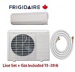 Frigidaire FFHP093WS2/FFHP093CS2 9000/11000 BTU Mini-Split Cooling and Heating 